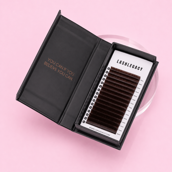 Dark Brown Easy Fan Volume Lashes