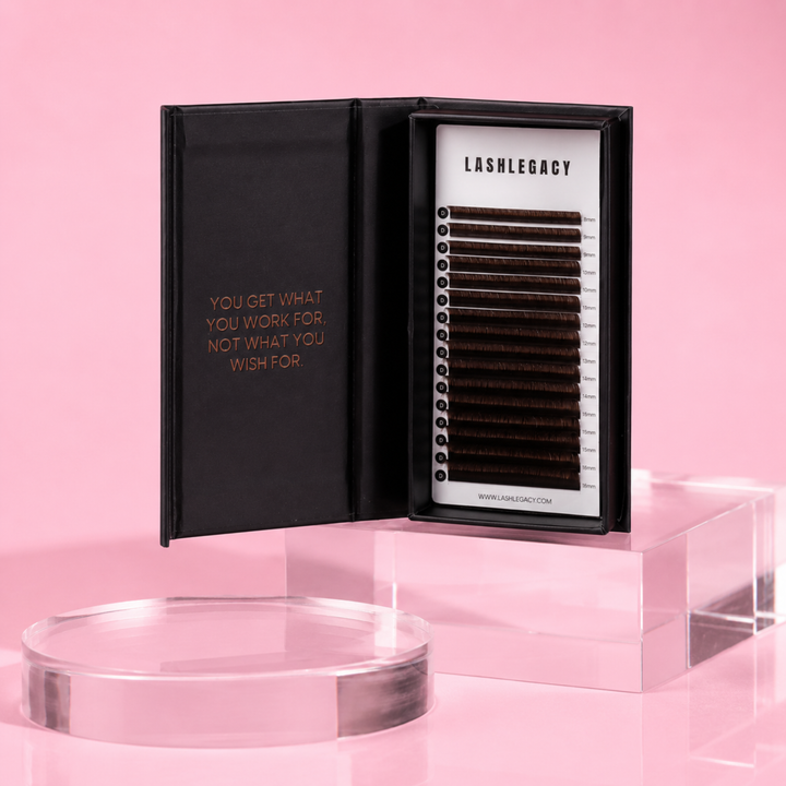 Dark Brown Flat Classic Lashes