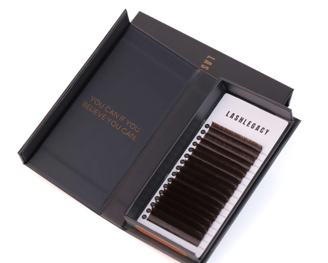 Dark Brown Easy Fan Volume Lashes