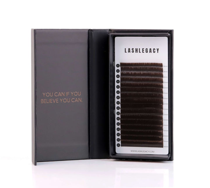 Dark Brown Easy Fan Volume Lashes