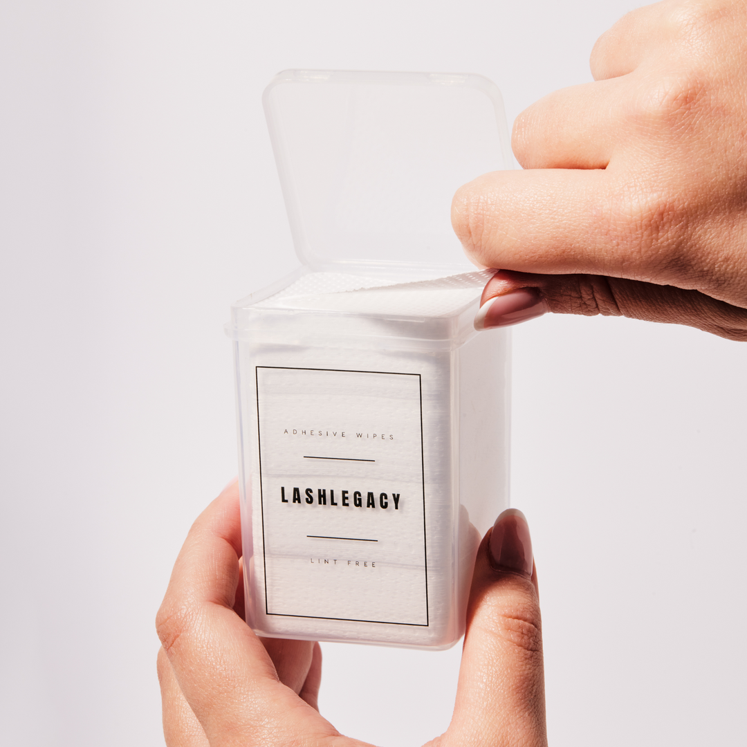 Lint-free Eyelash Adhesive Wipes - LASH LEGACY